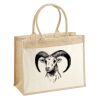 Cotton Pocket Jute Shopper Thumbnail