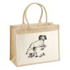 Cotton Pocket Jute Shopper Thumbnail