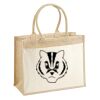 Cotton Pocket Jute Shopper Thumbnail