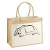 Cotton Pocket Jute Shopper Thumbnail