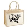 Cotton Pocket Jute Shopper Thumbnail