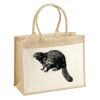 Cotton Pocket Jute Shopper Thumbnail