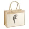 Cotton Pocket Jute Shopper Thumbnail