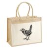 Cotton Pocket Jute Shopper Thumbnail