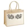 Cotton Pocket Jute Shopper Thumbnail