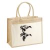 Cotton Pocket Jute Shopper Thumbnail