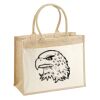 Cotton Pocket Jute Shopper Thumbnail