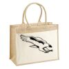 Cotton Pocket Jute Shopper Thumbnail