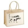 Cotton Pocket Jute Shopper Thumbnail
