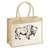 Cotton Pocket Jute Shopper Thumbnail
