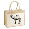 Cotton Pocket Jute Shopper Thumbnail