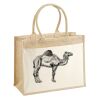Cotton Pocket Jute Shopper Thumbnail