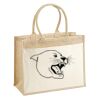 Cotton Pocket Jute Shopper Thumbnail