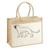 Cotton Pocket Jute Shopper Thumbnail