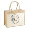 Cotton Pocket Jute Shopper Thumbnail