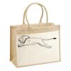 Cotton Pocket Jute Shopper Thumbnail