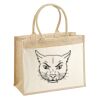 Cotton Pocket Jute Shopper Thumbnail