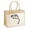 Cotton Pocket Jute Shopper Thumbnail