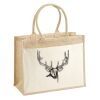 Cotton Pocket Jute Shopper Thumbnail