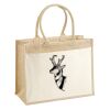Cotton Pocket Jute Shopper Thumbnail
