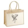 Cotton Pocket Jute Shopper Thumbnail