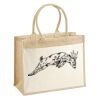 Cotton Pocket Jute Shopper Thumbnail