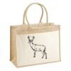 Cotton Pocket Jute Shopper Thumbnail