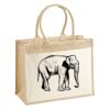 Cotton Pocket Jute Shopper Thumbnail
