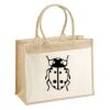 Cotton Pocket Jute Shopper Thumbnail