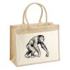 Cotton Pocket Jute Shopper Thumbnail