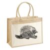 Cotton Pocket Jute Shopper Thumbnail