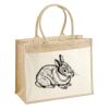 Cotton Pocket Jute Shopper Thumbnail