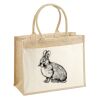 Cotton Pocket Jute Shopper Thumbnail