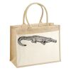 Cotton Pocket Jute Shopper Thumbnail