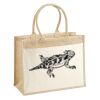 Cotton Pocket Jute Shopper Thumbnail