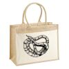 Cotton Pocket Jute Shopper Thumbnail