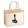 Cotton Pocket Jute Shopper Thumbnail