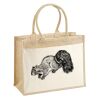Cotton Pocket Jute Shopper Thumbnail