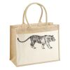 Cotton Pocket Jute Shopper Thumbnail