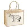 Cotton Pocket Jute Shopper Thumbnail
