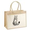 Cotton Pocket Jute Shopper Thumbnail