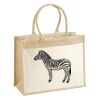 Cotton Pocket Jute Shopper Thumbnail