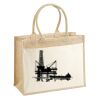 Cotton Pocket Jute Shopper Thumbnail