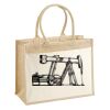 Cotton Pocket Jute Shopper Thumbnail