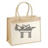 Cotton Pocket Jute Shopper Thumbnail
