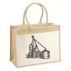 Cotton Pocket Jute Shopper Thumbnail