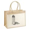 Cotton Pocket Jute Shopper Thumbnail