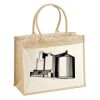 Cotton Pocket Jute Shopper Thumbnail