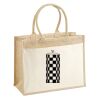 Cotton Pocket Jute Shopper Thumbnail