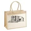 Cotton Pocket Jute Shopper Thumbnail